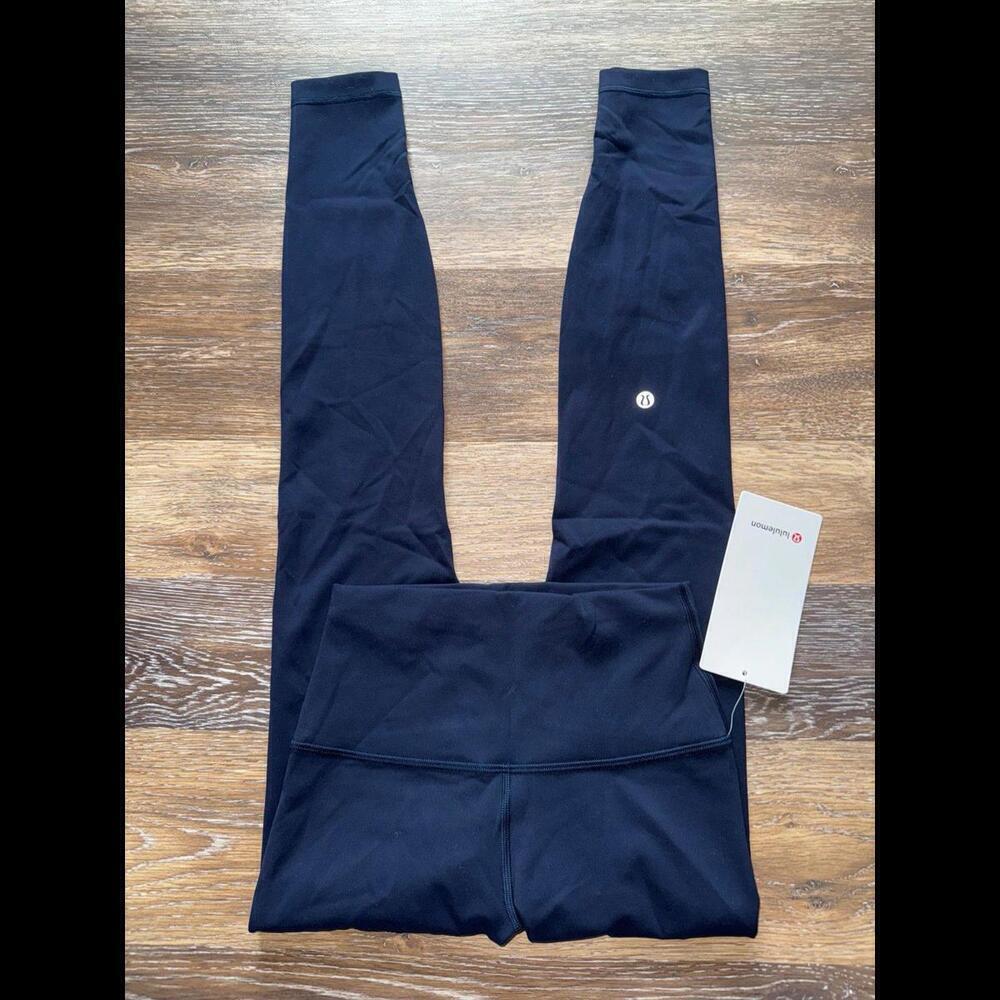 Lululemon Wunder Train High Rise 28” True Navy Size 4 NWT